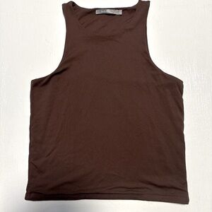Women’s Brown Tank Top-Red by BKE